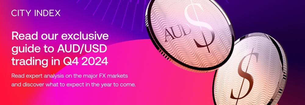 Get our exclusive guide to AUD/USD trading in Q4 2024