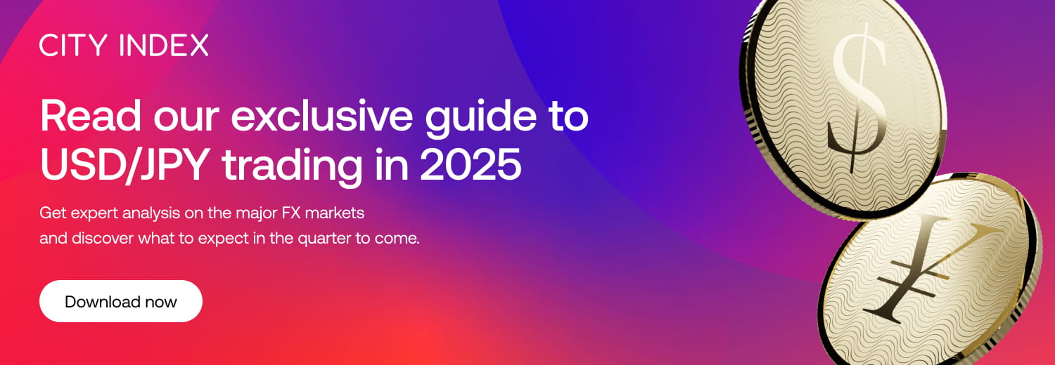 Get our exclusive guide to USD/JPY trading in 2025