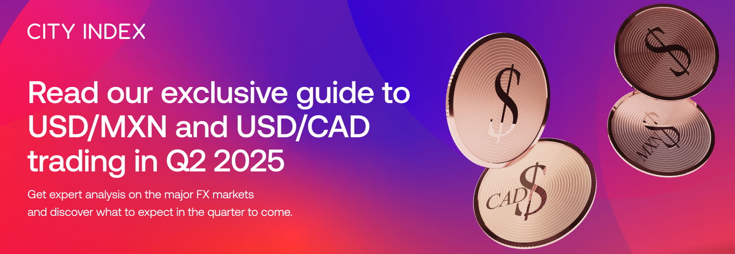Get our exclusive guide to USD/CAD + USD/MXN trading in 2025