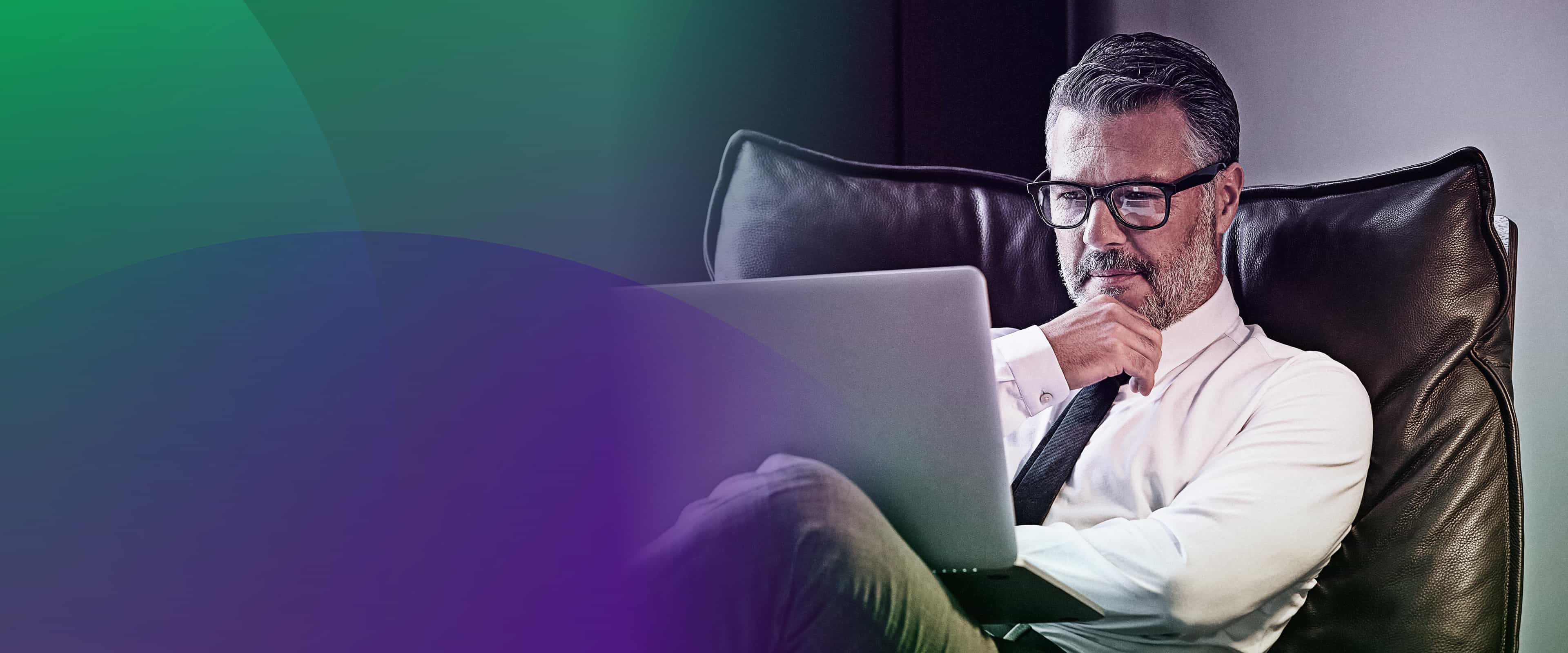 Man with arms folded