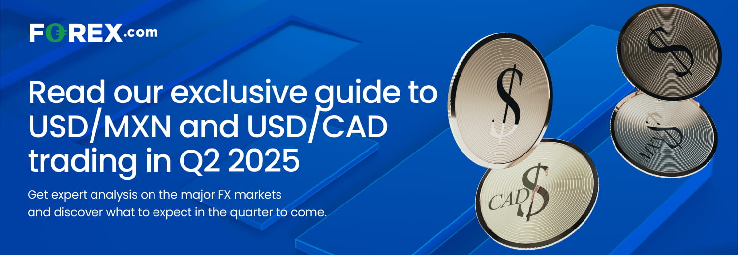 Get our exclusive guide to USD/CAD +USD/MXN trading in 2025