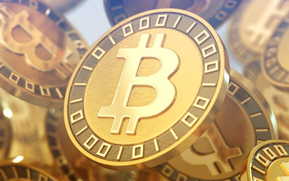 Bitcoin gold coins to depict one of the cryptocurrencies offered by FOREX