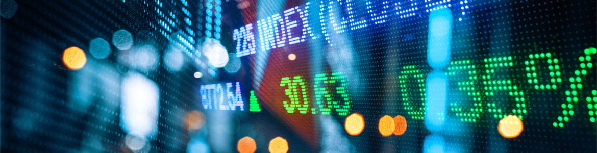 Stocks1 Feature image of stock market figures and indices