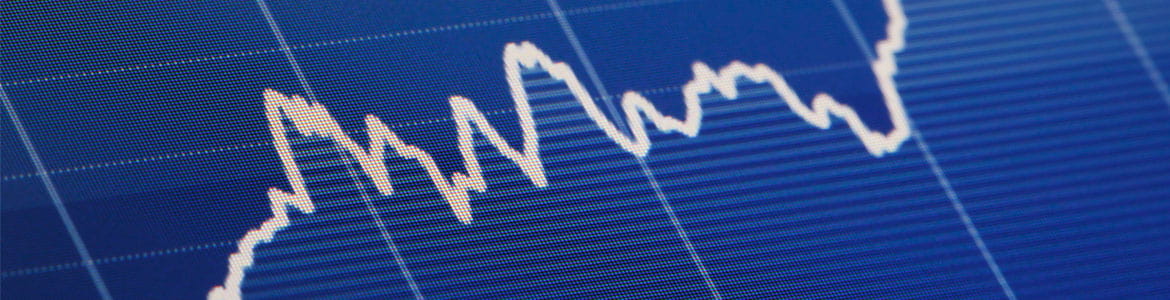 Uptrend 4 Graph showing a slow uptrend
