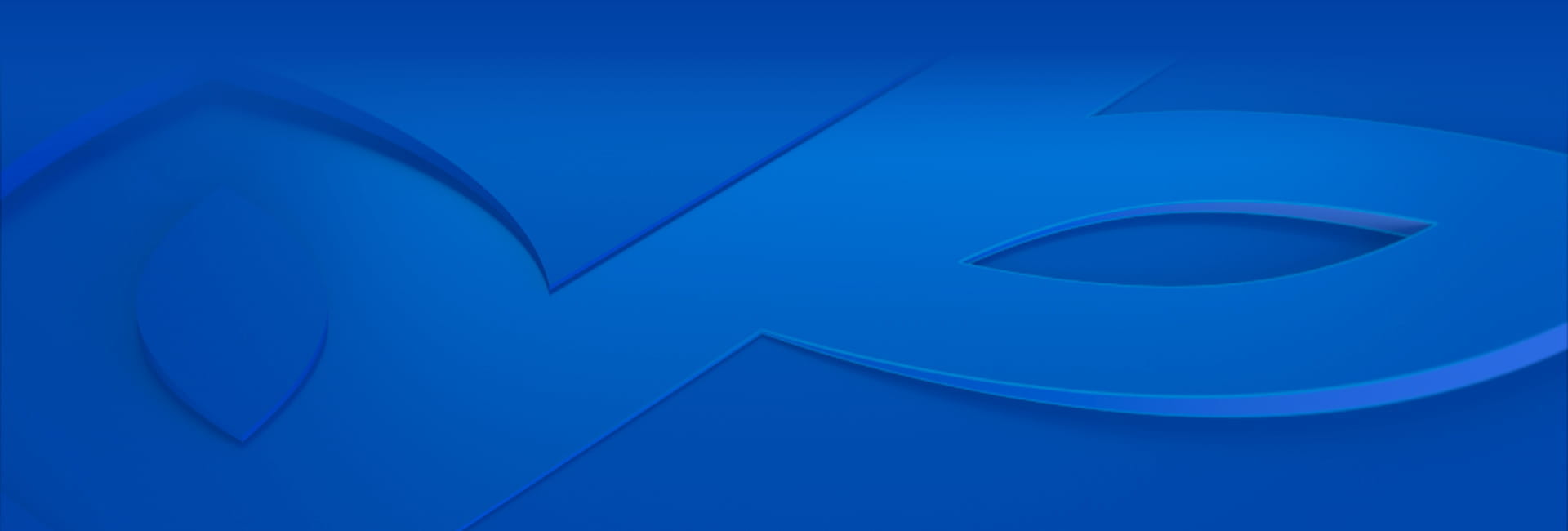 Blue background embossed image