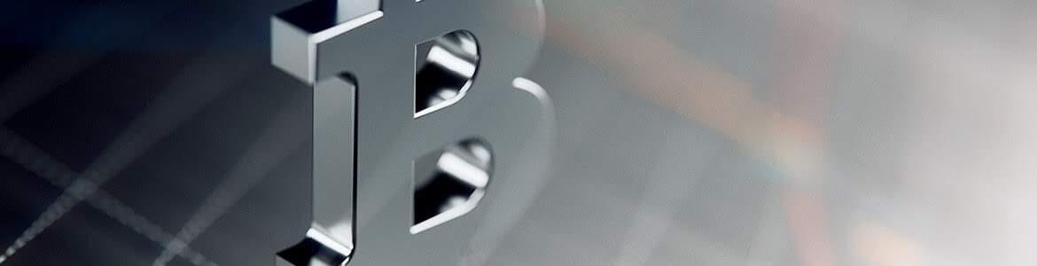 Crypto4 Silver bitcoin logo