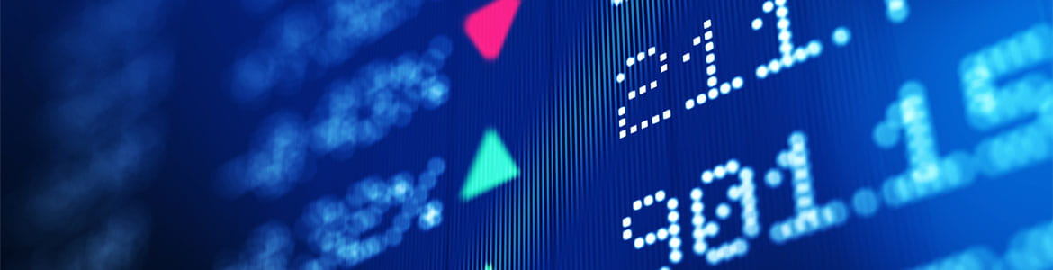 Stocks2 Close-up of stock market board